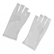 Перчатки для защиты кожи рук от УФ-излучений (белые), 1 пара