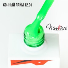 Nailiss, Гель-лак №12.01 "Сочный лайм", 9 мл