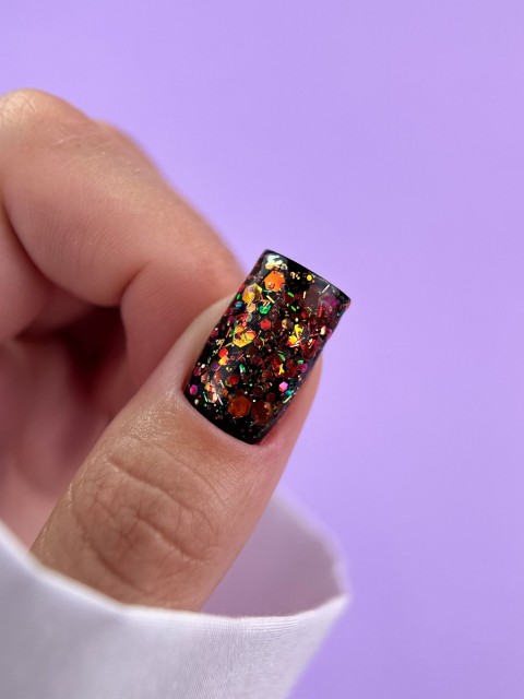 WinLac, Гель-лак "Glitter boom" №01, 3 мл