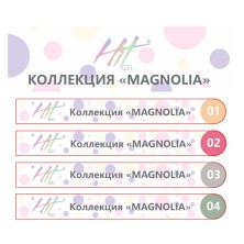 Hit gel, Наклейки на типсы Коллекция "Magnolia"