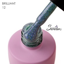 Serebro, Гель-лак "Brilliant" №12, 8 мл