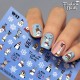 Fashion Nails Слайдер-дизайн белый W053
