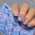Fashion Nails Слайдер-дизайн белый W062