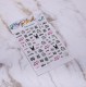 Blesk, Наклейки для дизайна ногтей №153