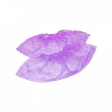 Бахилы фиолетовые (упаковка 100 штук)