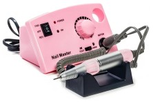 Аппарат для маникюра "Nail Master"  25 000 оборотов в минуту (с педалью) розовый цвет