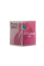 Диск педикюрный пластиковый PODODISC STALEKS PRO XS в комплекте с сменным файлом 180грит 5 шт (10мм)