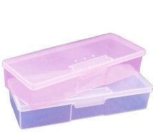 Контейнер для дезинфекции и хранения инструментов пластиковый (розовый)