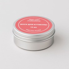 Gel-off Воск для ногтей и кутикулы с маслом розы и жожоба, 15 мл.