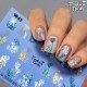 Fashion Nails Слайдер-дизайн белый W043
