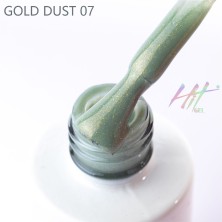HIT gel, Гель-лак "Gold dust" №07, 9 мл