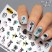 Fashion Nails Слайдер-дизайн фольгированный M244