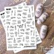 Fashion Nails Слайдер-дизайн белый W181