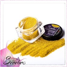Serebro, Голографический блеск №05, цвет золото, помол 1/256, 5 мл