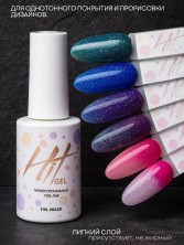 HIT gel, Гель-лак "Термо блеск/Thermo shine" №02, 9 мл