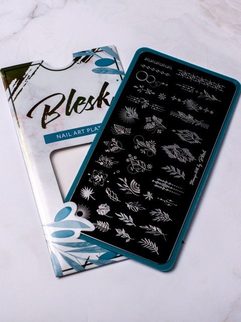 Blesk, Пластина для стемпинга №016, 6*12 см