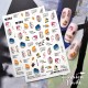 Fashion Nails Слайдер-дизайн белый W184