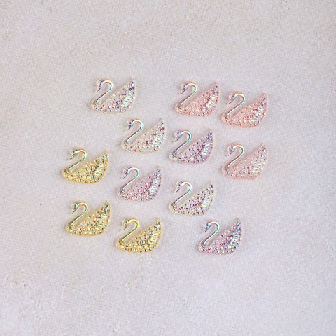 Лебеди_стразы