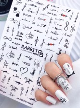 Crazy Shine Nails Слайдер-дизайн № 003