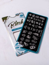 Blesk, Пластина для стемпинга №022, 6*12 см