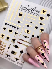 Crazy Shine Nails Слайдер-дизайн № 016