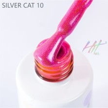 Гель-лак Silver cat №10 ТМ "HIT gel", 9 мл