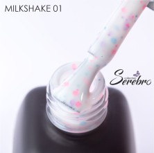 Serebro, Гель-лак "Milkshake" №01, 11 мл