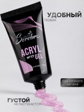 Serebro, Акригель с шиммером в тюбике №17, 15 мл