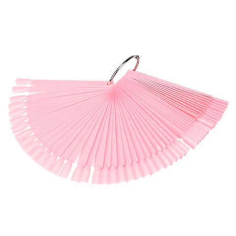 веер розовый