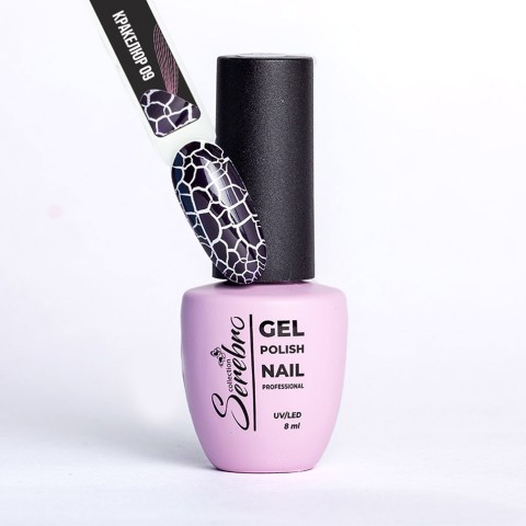 Serebro, Лак для ногтей "Кракелюр" №09, 8 мл