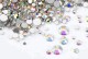 Стразы стекло аналог SWAROVSKI ELEMENTS. Микс размеров от SS4 до SS16 примерное количество 1300 штук (№20)