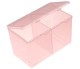 Бокс для безворсовых салфеток (розовый)