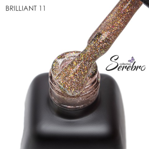 Serebro, Гель-лак "Brilliant" №11, 11 мл