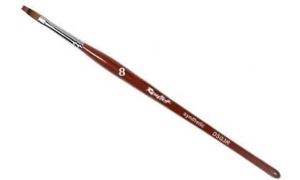 Roubloff, Кисть Гребешок из синтетики - имитация колонка, №8 DSG3R