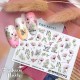 Fashion Nails Слайдер-дизайн цветной 3D (154)