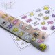Fashion Nails Слайдер-дизайн цветной 3D (128)