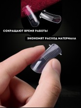Serebro, Верхние многоразовые формы "Квадрат" с разметкой, 100 шт