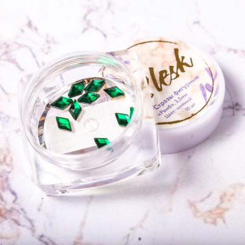 ромб 35 зелёный