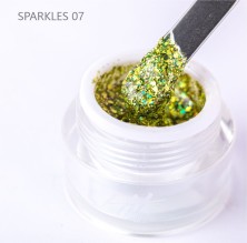 HIT gel, Гель-лак "Sparkles" №07, 5 мл