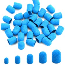Колпачок для педикюра (синий) №16, 120 грит