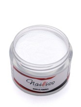 Nailiss, Акриловая пудра, цвет белый, 20 гр