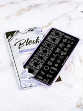 Blesk, Пластина для стемпинга №064, 6*12 см
