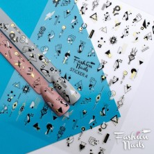 Наклейка для ногтей Fashion Nails, Sticker 04