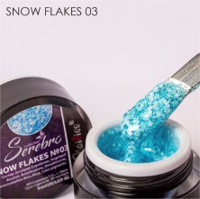 Serebro, Гель-лак "Snow Flakes" №03, 5 мл