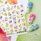 Fashion Nails Слайдер-дизайн цветной 3D (187)