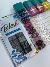 Blesk, Пластина для стемпинга №034, 6*12 см