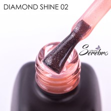 Serebro, Гель-лак "Diamond Shine" №02, 11 мл