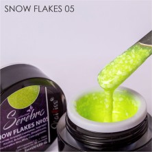 Serebro, Гель-лак "Snow Flakes" №05, 5 мл