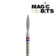 Magic Bits Алмазное пламя 2.1 мм ОСТРЫЙ кончик (Натуральный алмаз) (Абразивность: Средне-мягкая)
