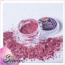 Serebro, Пигмент-втирка "Металлик", цвет нежно-розовый, 0,3 г.